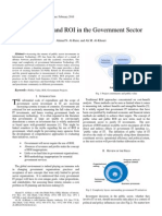 2010 - Public Value and ROI in Government Projects