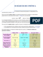 Conceptos Básicos de Cinética Química