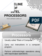 Evolution of Intel Microprocessor