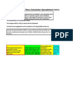 18xxx Calculation Spreadsheet Instructions and Disclaimer