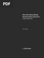 Kiss Kiss Bang Bang: Opening Title Sequence: Prologue For Silver Pictures