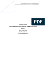 Apuntes Sobre Capacidades Perceptivo-Motrices en Educacion Fisica