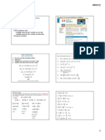 Unit 1. Algebraic Reasoning.: See Pages 8 - 12 of Your Textbook For Vocabulary