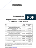 PROCEDIMENTOS DE REDE - ONS - Sub-Módulo 3-6 (2009)