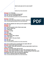 Your Conversational Partner Has Disconnected: You: You: You