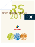 Reporte de Sostenibilidad SODIMAC 2011