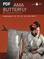 2012 Madama Butterfly Program