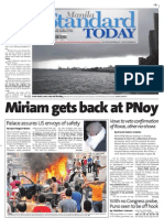 Manila Standard Today - Monday (September 17, 2012) Issue