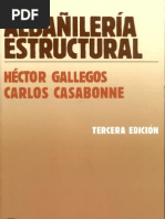 ALBAÑILERÍA ESTRUCTURAL 3ed - Héctor Gallegos, Carlos Casabonne