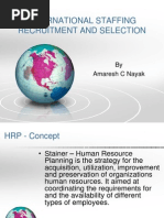 International Staffing Recruitment and Selection: by Amaresh C Nayak