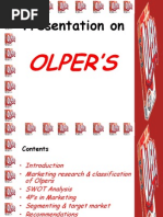 Olper Milk Presntation