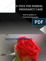 Viva Voce For Normal Pregnancy