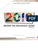 Report On Organized Crime: Criminal Intelligence Service Canada