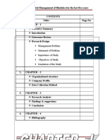 A Project Report On Working Capital Management of Hindalco For The Last Five Years