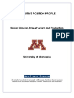 UMN - Sr. Dir OIT - Position Profile