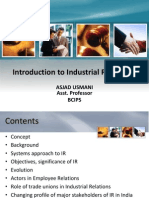 Introduction To Industrial Relations