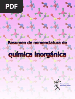 Formulacion Inorganica Dolmen de Soto