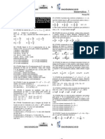 Provas de Matemática Do ITA de 1989 Até 2005