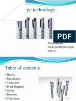 5 Pen PC Technology Powerpoint Presentation