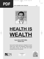 Health Is Wealth - Cyrus Driver