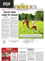 Soccer Team Ready For Season: Inside This Issue