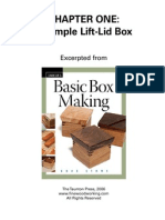 Chapter One: A Simple Lift-Lid Box: Excerpted From