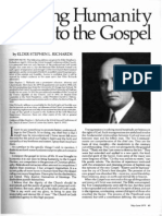 Richards, Stephen L. - Bringing Humanity To The Gospel - 1932 Conf Talk