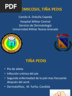 Tiña Pedis y Onicomicosis