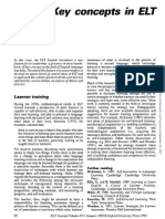 ELT J 1993 Key Concepts in ELT 92 3