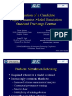 Evaluation of Flight Dynamics Model Simulation DAVEML