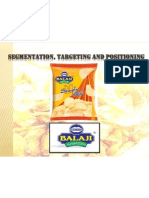 Balaji Segmentation, Targeting and Positioning