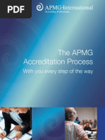 The APMG Accreditation Process