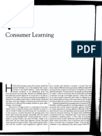 Consumer Learning