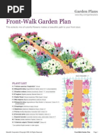 FrontWalk GardenPlan