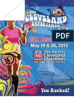 2012 Rite Aid Cleveland Marathon Results Book