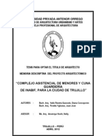 Memoria Complejo de Menores Final