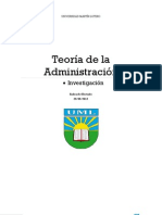 Teoria de La Administracion - Cuestionario