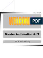 Master Automation & IT: Prof. Dr. Rainer Scheuring