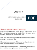 Chapter-4: Strategic Management of Business