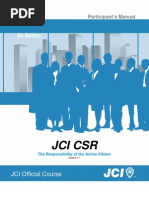 Jci CSR Manual