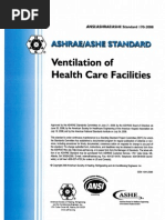 ASHRAE STandard 170-2008 (Ventilation of Health Care Facilities)