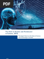 The State of Science and Technology in Canada, 2012