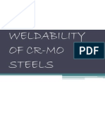 Weldability of Cr-Mo Steels