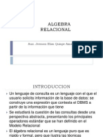 Algebra Relacional