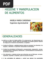 Higiene y Manipulacion de Alimentos