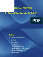 Persalinan Preterm