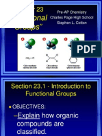 Chapter 23 Functional Groups