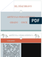 Artículo Periodístico