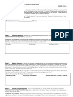 School Marketing Plan Worksheet