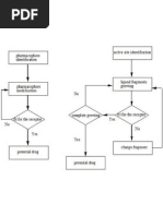 Flow Charts of Two Strategies of Structure Based Drug Design